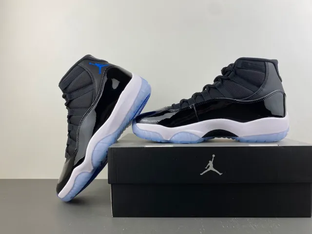 Air Jordan 11 Black Concord Basketball Shoes