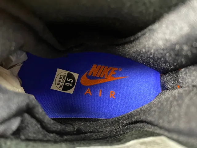 Air Jordan 8 Black Orange Blue Basketball Shoes