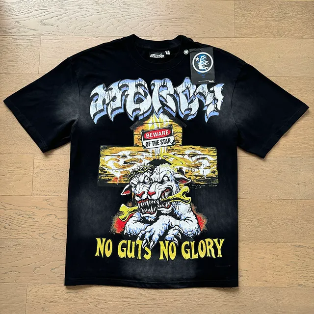 Hellstar Graphic-Print Crewneck T-Shirt