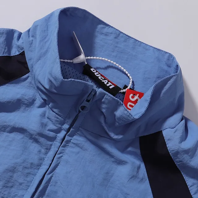 Supreme Ducati Racing White Red Zip-Up Windbreaker Jacket Tracksuit