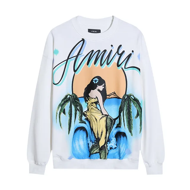 Amiri Graphic-Print Crewneck Sweater