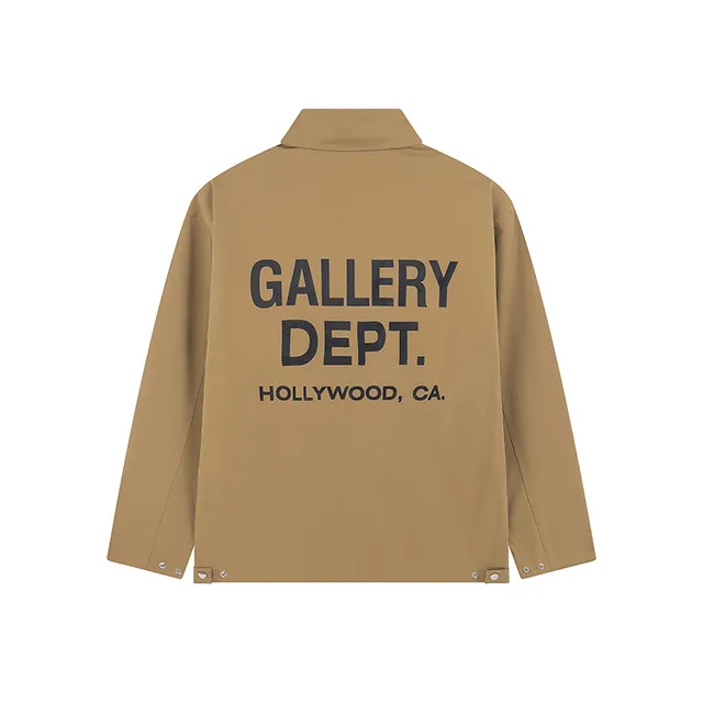 Gallery Dept Coach Jacket Beige Outerwear