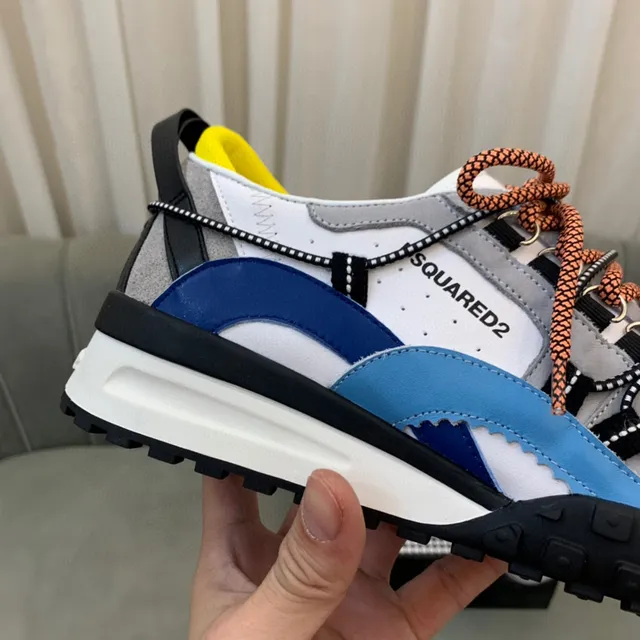 Dsquared2 ICON Multi-Strap Color-Block Lifestyle Sneakers