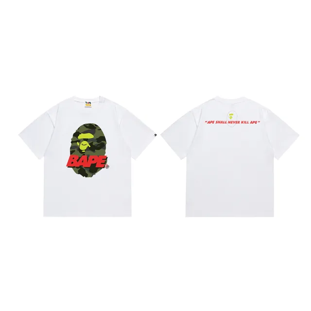 A Bathing Ape ABC Camo Ape Head Graphic T-Shirt