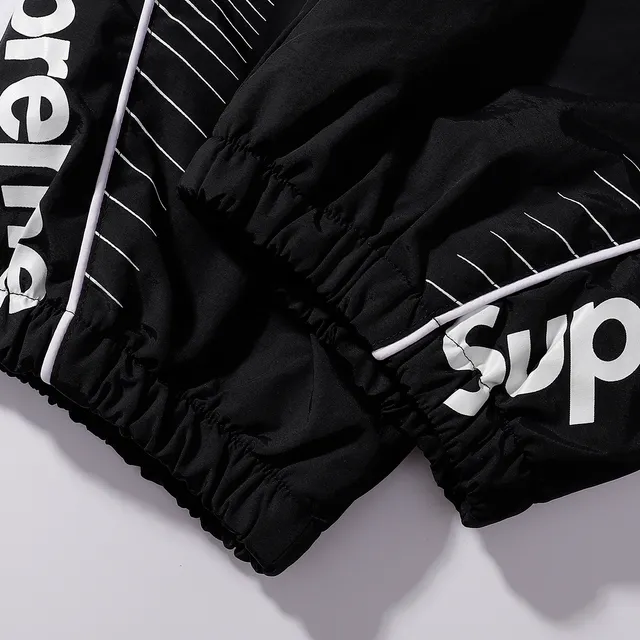 Umbro Navy Purple Track Pants Side Panels Sweatpant