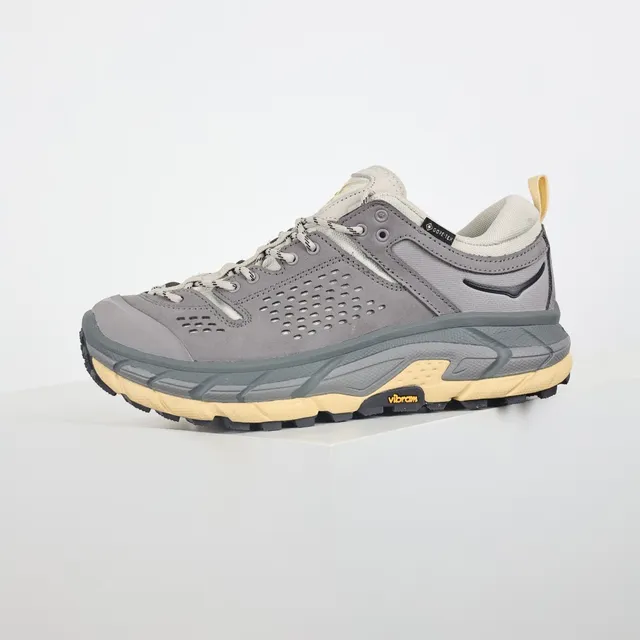 Hoka Speedgoat Gray and Yellow GORE-TEX Trail Running Shoes
