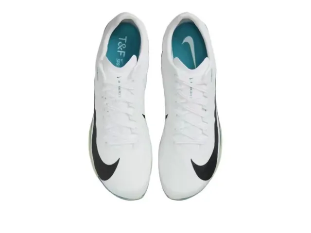Nike White Black Orange Track Spike Running Shoes