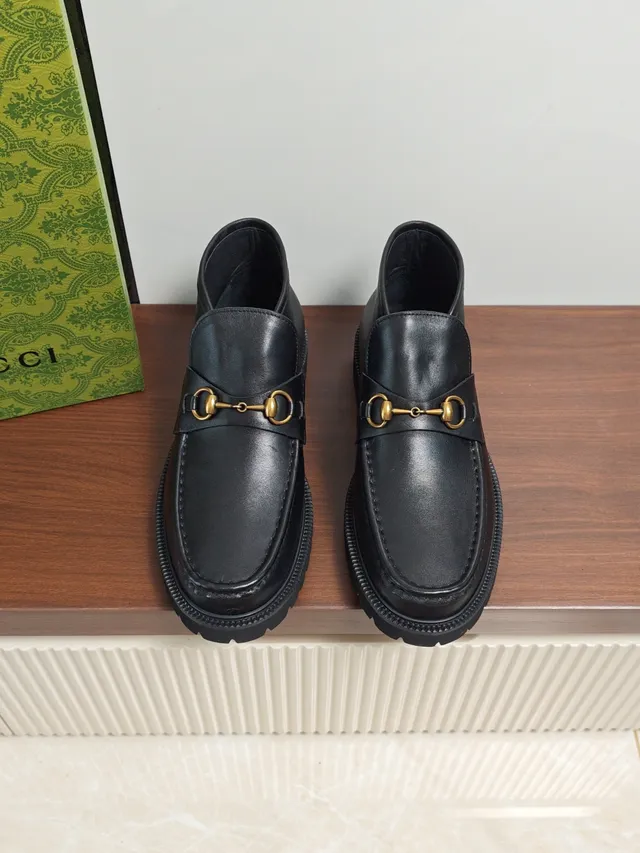 Gucci Horsebit 1955 Black Leather Horsebit Loafer