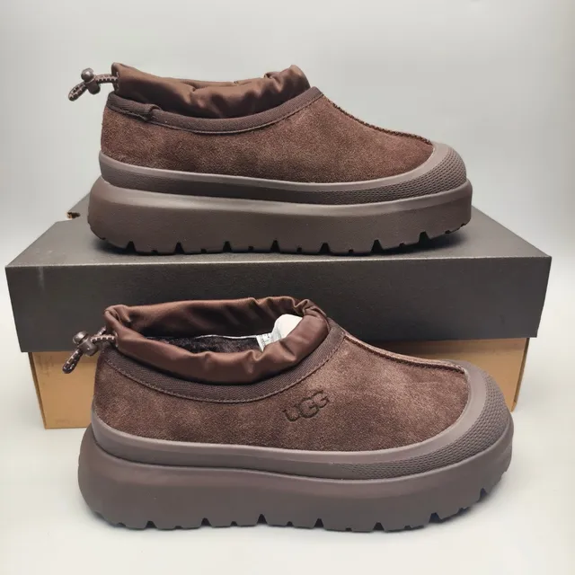 UGG Brown Slip-On Platform Sole Snow Boots