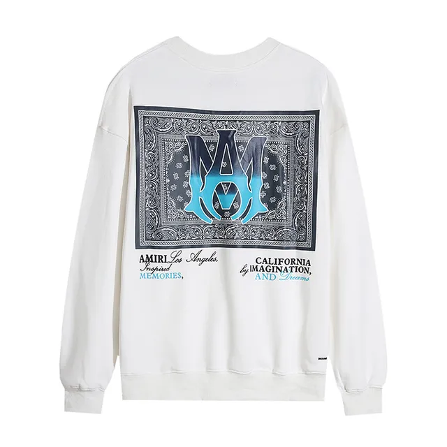 Amiri Graphic Print Crewneck Sweater