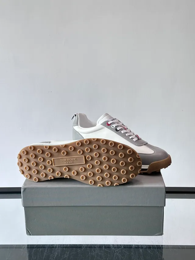 Thom Browne Air Runner White Gray Gum Lifestyle Sneakers