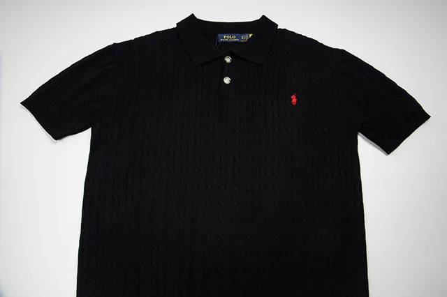 Polo Ralph Lauren Cable Knit Polo Shirt