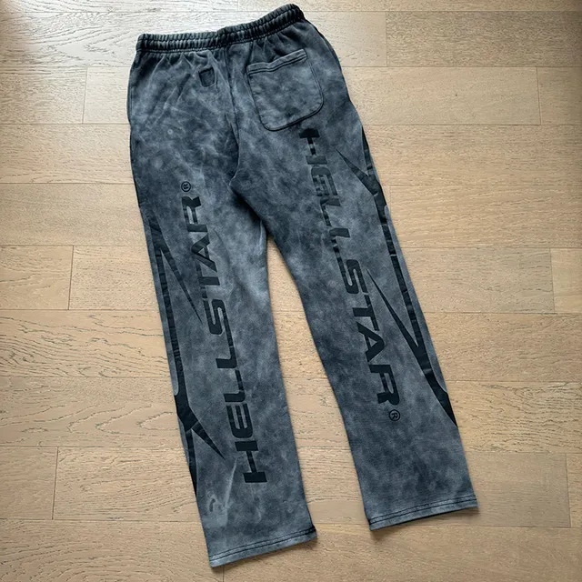 Hellstar Acid-Wash Graphic Tracksuit