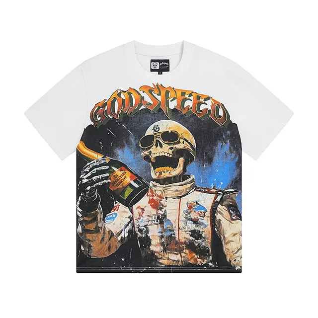 Godspeed Graphic Print Oversized T-Shirt
