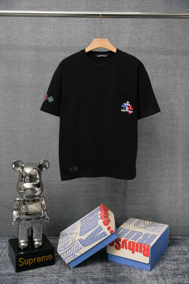Supreme Pocket Embroidered Graphic T-Shirt