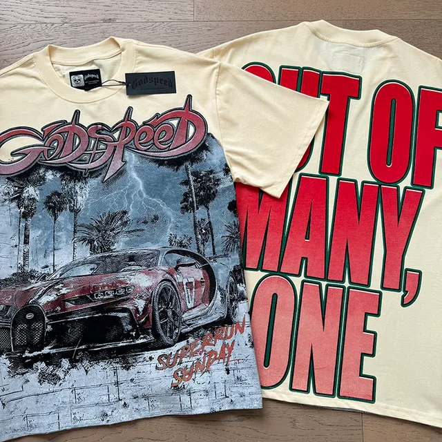 Godspeed Out of Many One Graphic Print T-Shirt
