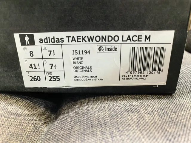Adidas White Gray Low-Top Quilted Toe Cap Sneakers