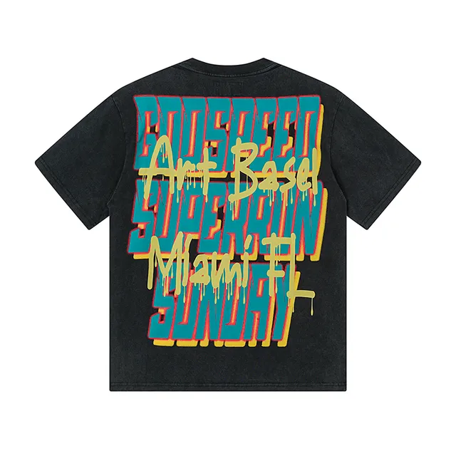 Godspeed Graphic Print Oversized T-Shirt