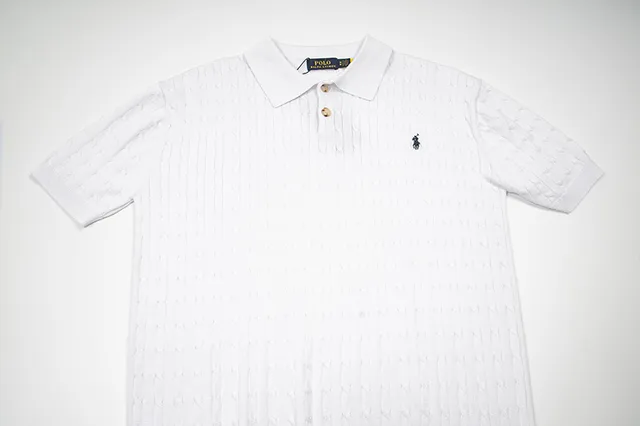 Polo Ralph Lauren Cable Knit Polo Shirt