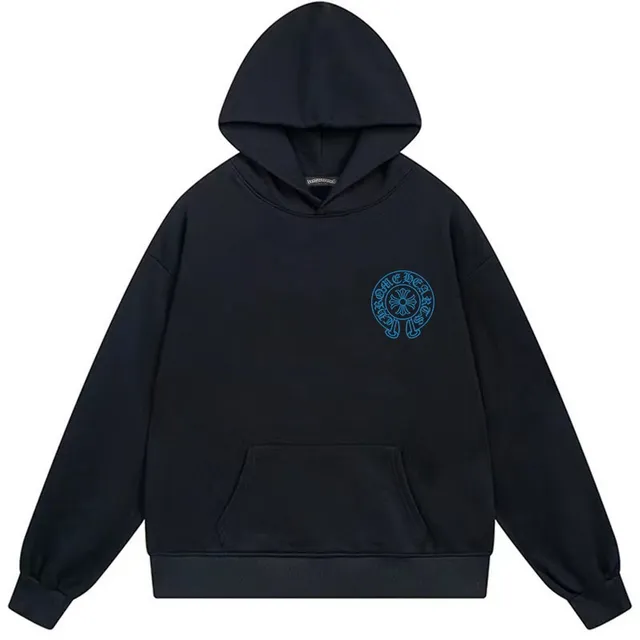 Chrome Hearts Triple Cross Graphic Black Hoodie