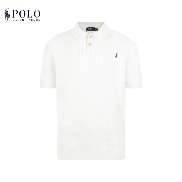 Polo Ralph Lauren Cable Knit Polo Shirt