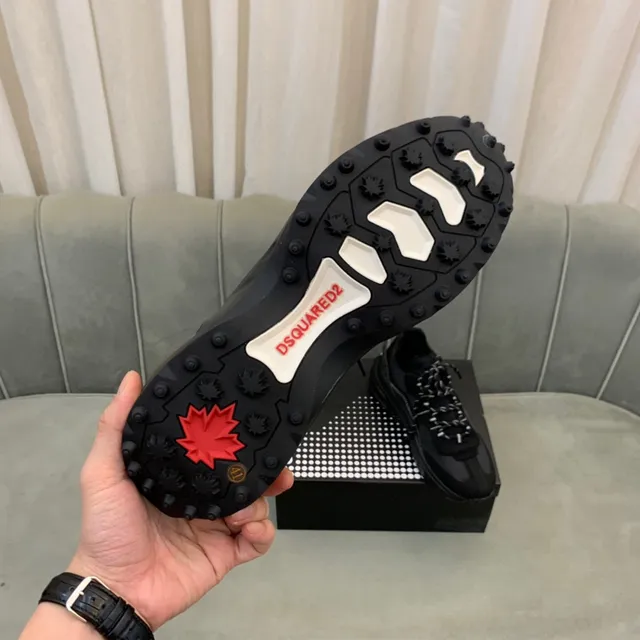 Dsquared2 ICON Black Chunky Sneakers