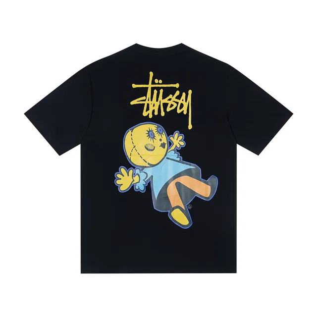 Stussy Graphic Print Crew Neck T-Shirt