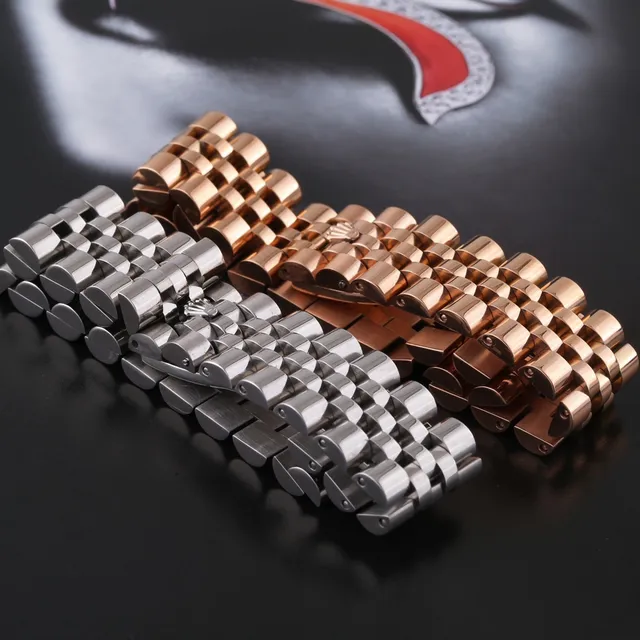 Rolex Jubilé Bracelet Two-Tone and Tri-Tone Metal Watch Bracelets