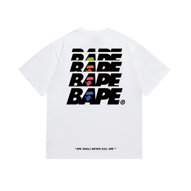 A Bathing Ape Graphic Print Black T-Shirt