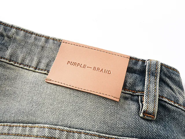 Purple Brand Distressed Light-Wash Flared Jeans