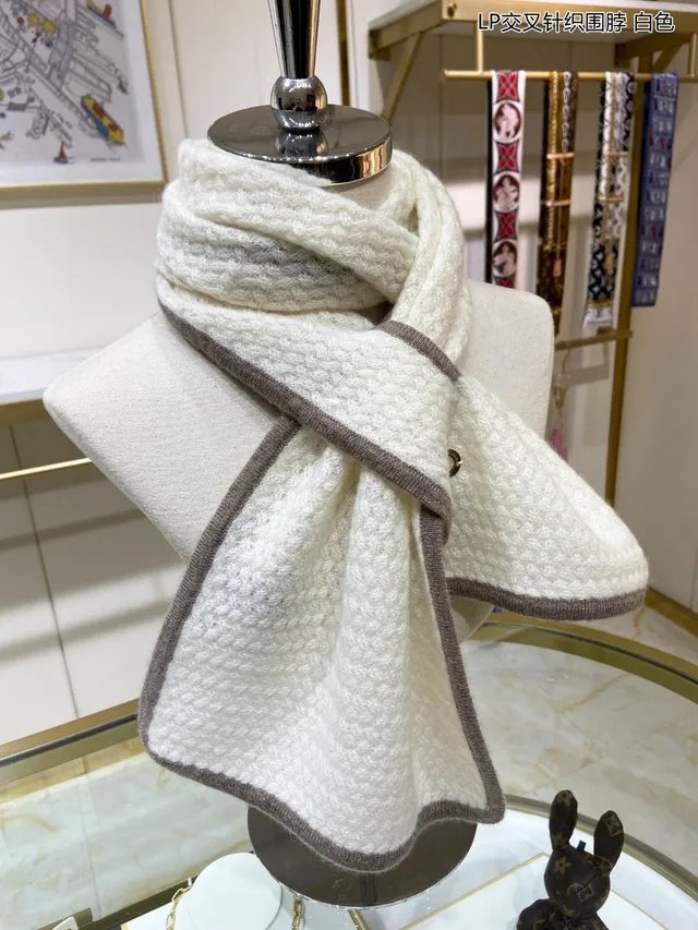 White Brown Cross-Knit Texture Ribbed Trim Cardigan