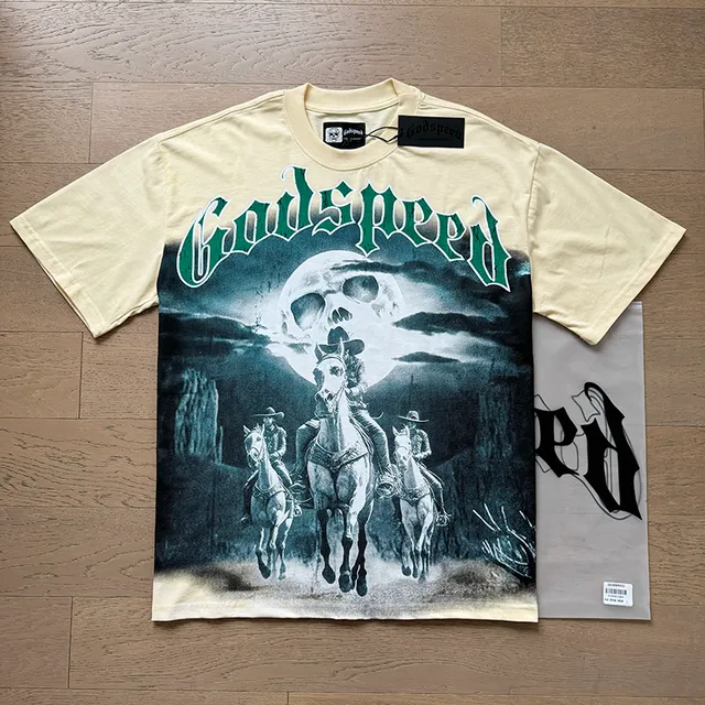 Godspeed Graphic-Print Oversized T-Shirt