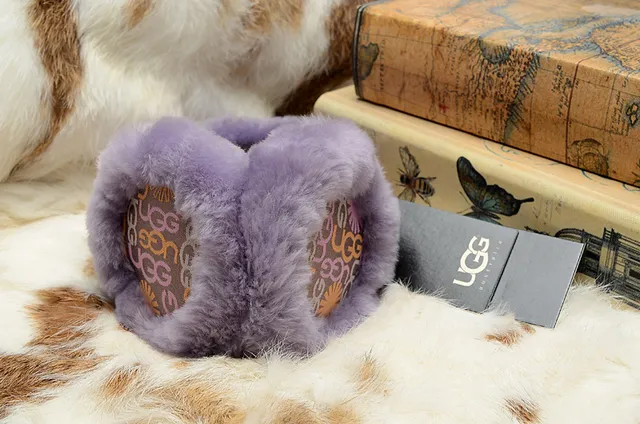 UGG Tasman Shearling Ear Warmers Multicolor Beanie