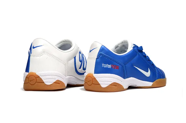 Nike Total 90 III Blue White Gum Indoor Soccer Shoes