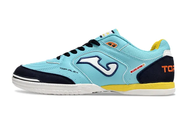 Joma Top-Plex White Blue Synthetic Upper Sneakers