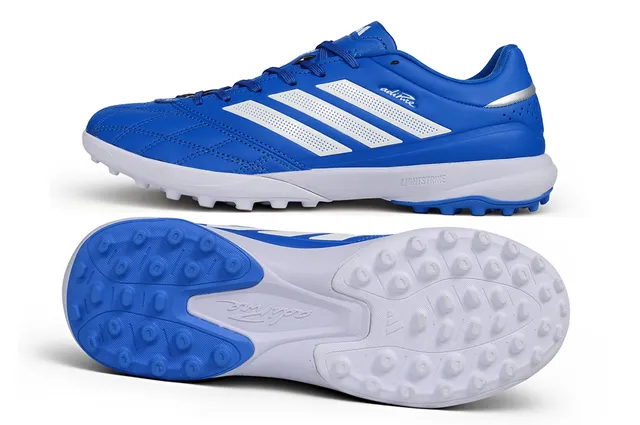 Adidas adizero Lightstrike Neon Yellow White Black Turf Soccer Shoes