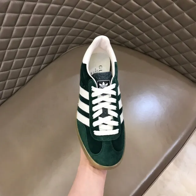 Adidas Samba OG Green and White Lifestyle Sneakers
