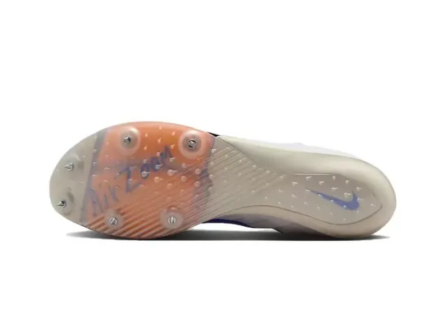 Nike White Black Orange Track Spike Running Shoes