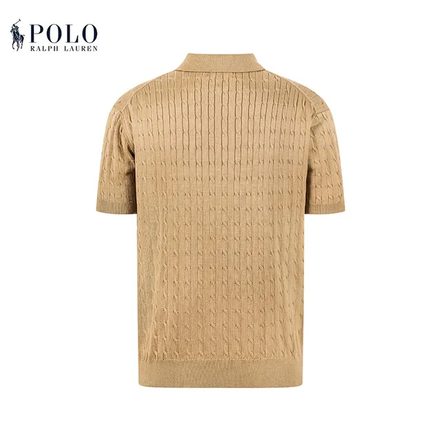 Polo Ralph Lauren Cable Knit Polo Shirt