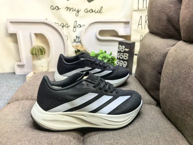 Adidas Blue Silver Engineered Mesh Upper Sculpted Dual-Density Midsole Running Shoes