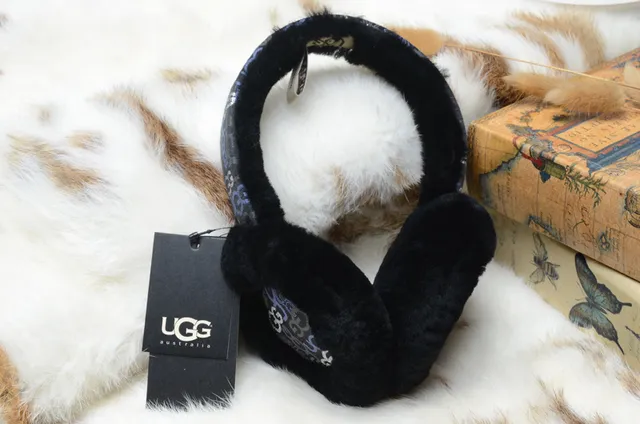 UGG Tasman Shearling Ear Warmers Multicolor Beanie