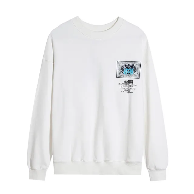 Amiri Graphic Print Crewneck Sweater