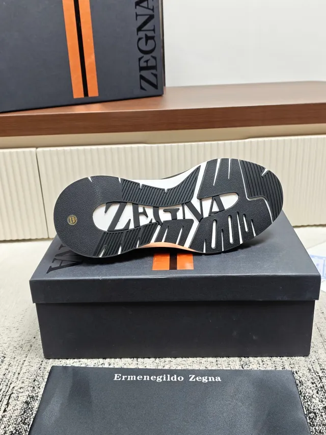 Zegna Slip-On Knit Lifestyle Sneaker
