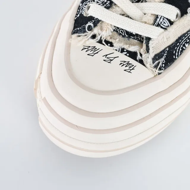 Converse Bandana-Print Platform Mule Sneaker