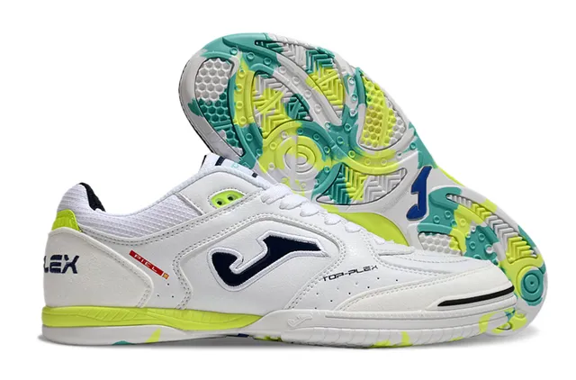 Joma Top-Plex White Blue Synthetic Upper Sneakers