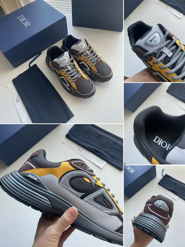 Dior B30 Multicolor Chunky Sneakers