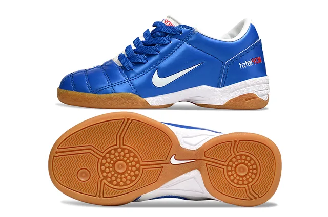 Nike Total 90 III Blue White Gum Indoor Soccer Shoes