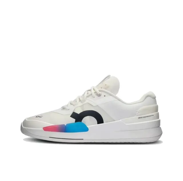 On THE ROGER Pro2 White Sky Blue Running Shoes
