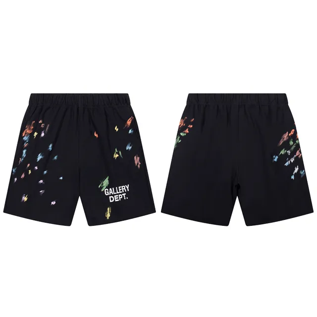 Gallery Dept Paint-Splatter Graphic Shorts