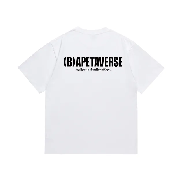 A Bathing Ape APETaverse Graphic Print Crew-Neck T-Shirt